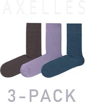 2-PAAR Sokken klassiek gekleurd Multipack Heren Maat 44/45