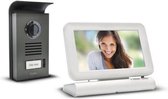 EXTEL Draadloze kleuren videofoon met 7 '' nomadisch touchscreen en 4 GB SD-kaart meegeleverd Lesli