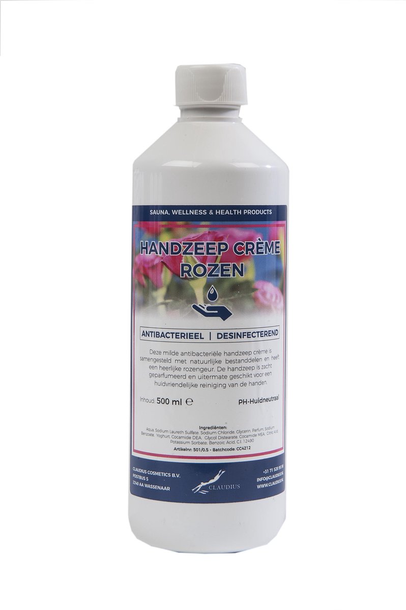 Goedkoopste Handzeep Crème Rozen 500 ml