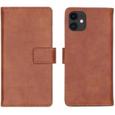 iPhone 11 Hoesje met Pasjeshouder - iMoshion Luxe Booktype - Bruin