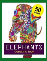 Elephants Coloring Book