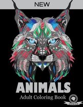Animals Adult Coloring Book