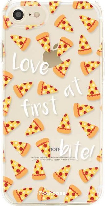 iPhone SE (2020) hoesje TPU Soft Case - Back Cover - Pizza