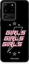 Samsung Galaxy S20 Ultra hoesje TPU Soft Case - Back Cover - Rebell Girls (sterretjes bliksem girls)