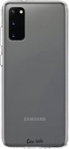 Casetastic Samsung Galaxy S20 4G/5G Hoesje - Softcover Hoesje met Design - Transparant Print