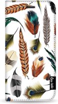 Casetastic Wallet Case White Samsung Galaxy S20 - Feathers Multi