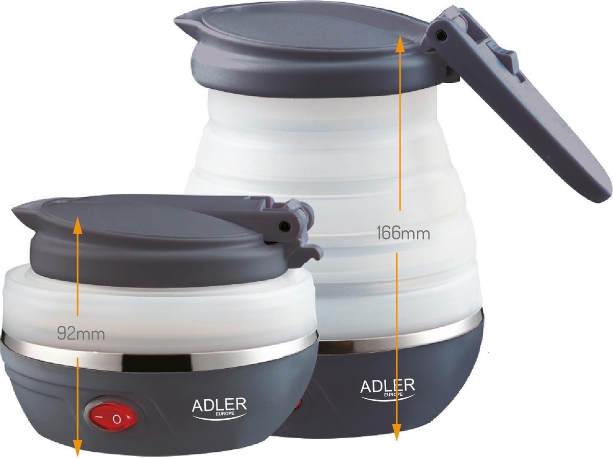 Opvouwbare AD 1279 Adler - Camping waterkoker - Wit — afbeelding 4