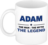 Adam The man, The myth the legend cadeau koffie mok / thee beker 300 ml