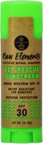 Raw Elements, Natuurlijke Zonbescherming - Lip Rescue - SPF 30