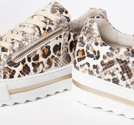 Gabor Comfort sneakers slangenprint - Maat 38.5 | bol.com