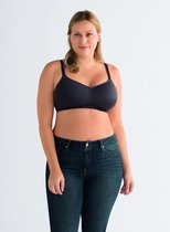 Amoena Prothese Voorgevormde Bh Zonder Beugel Mara SB dark grey melange - maat 90B
