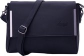 Tas – Schoudertas – Crossbody - Rollover - Zwart - Dariya®