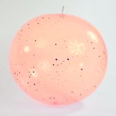 Opblaasbal - 50cm - Anti zwaartekracht – Glitter Oranje