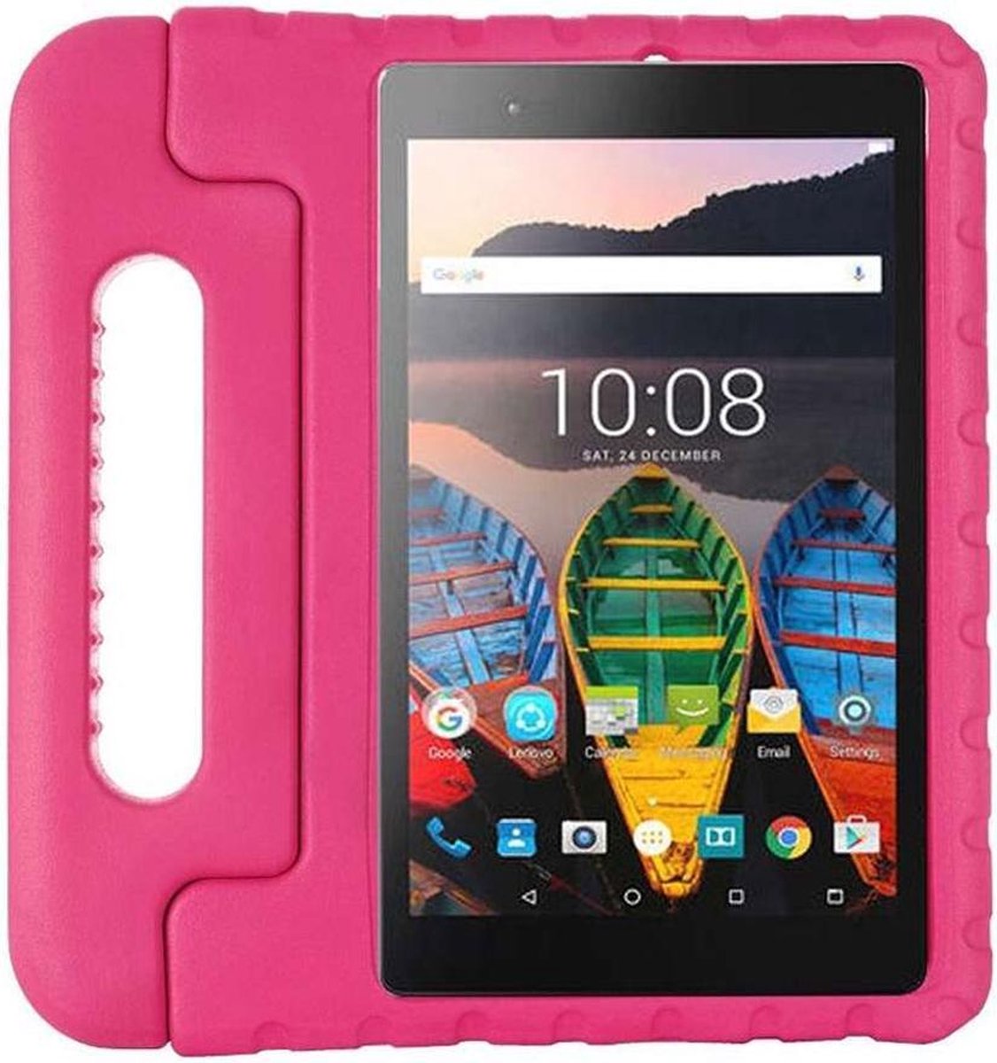 Samsung Galaxy Tab A 8.4 (2020) Kinder Tablet Hoes hoesje - CaseBoutique - Roze - EVA-foam