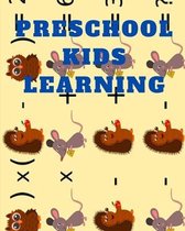 preschool kids learning