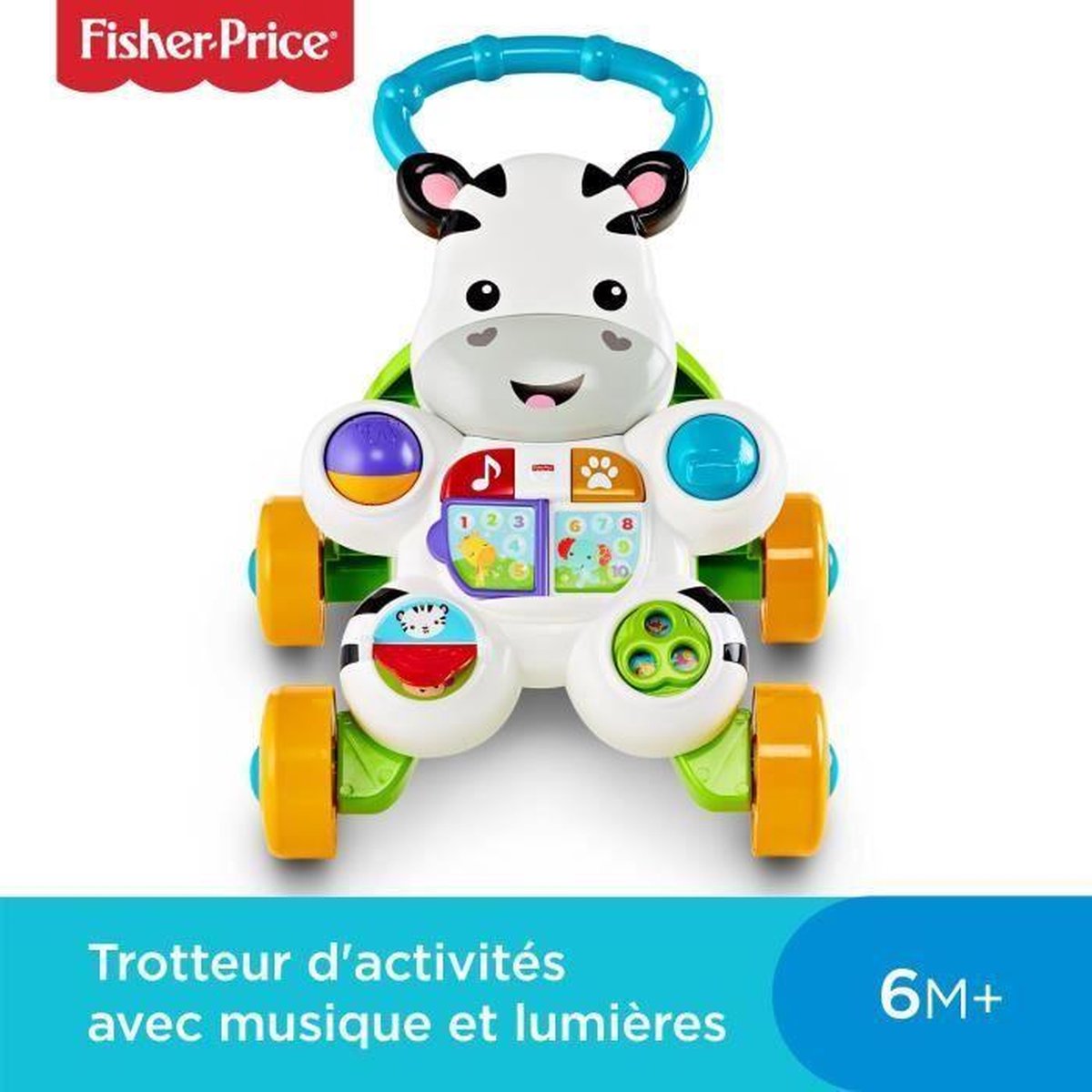 Fisher Price Loop-met-mij Zebra - Franstalig — afbeelding 6