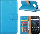 Motorola Moto G6 - Bookcase Turquoise - portemonee hoesje