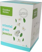 Groene Jasmijn Thee -  Oriental Green Jasmine - Garden Series Box  (48 piramidebuiltjes)