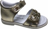 Falcotto bloempjes velcro sandalen 1635 goud  mt 18