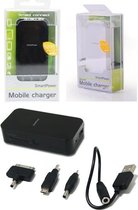 mobIQ portable powerpack white - 5.200 mAh