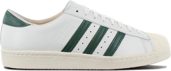 adidas Originals Superstar 80s Recon - Sneakers Sportschoenen Schoenen Leer  Wit-Groen | bol.com