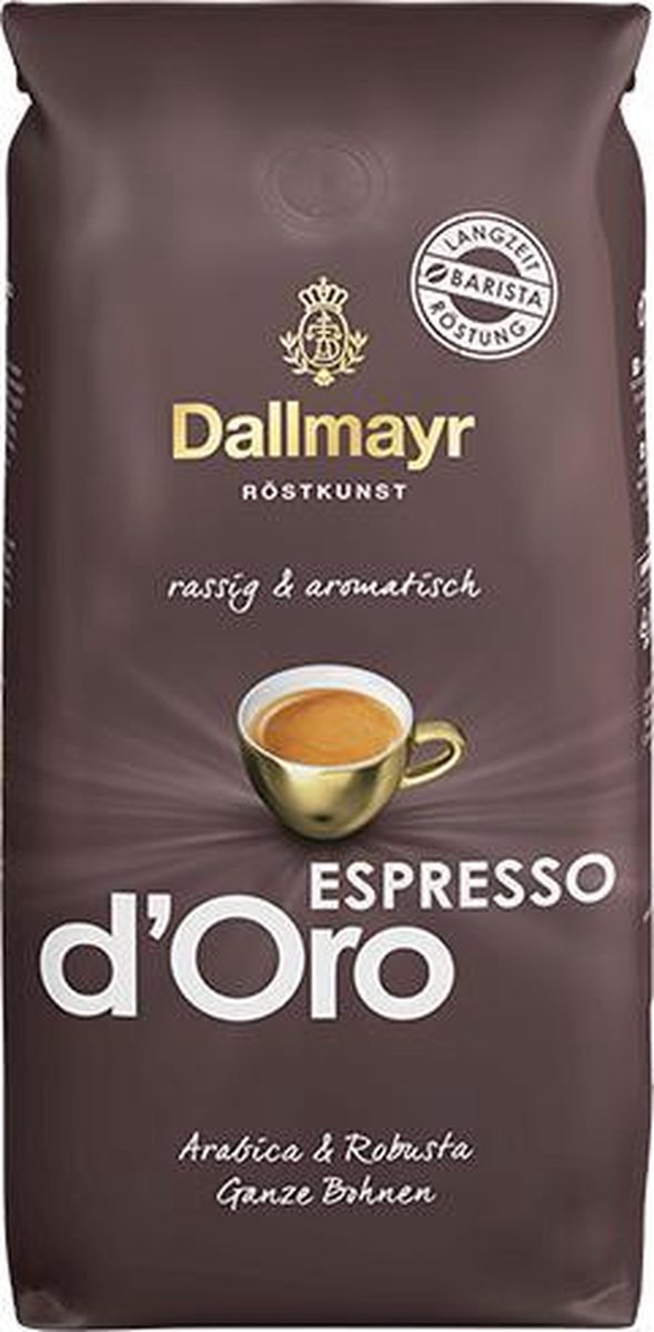 Dallmayr Espresso d'oro koffiebonen voordeelpak - 4 x 1 kg