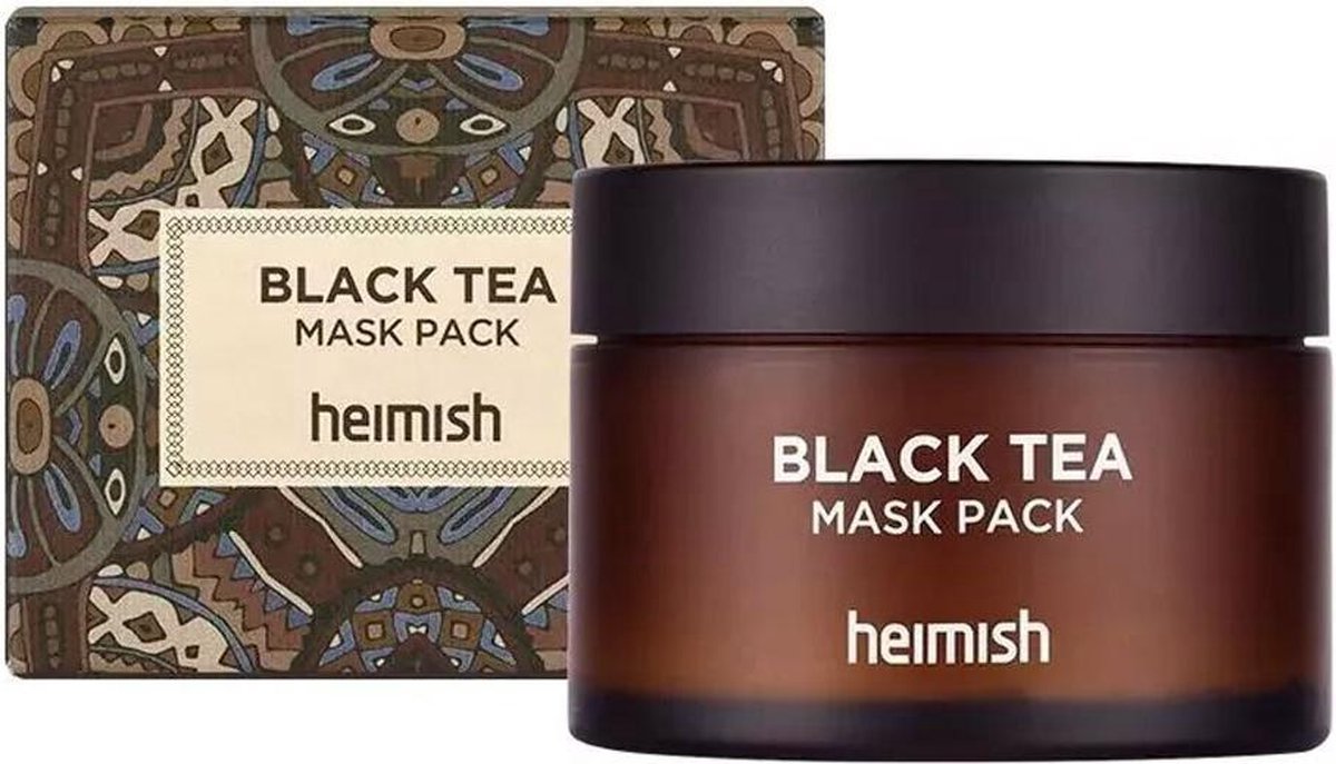 Black Tea Mask Pask - Heimish - Koreaanse skincare - Wash-off mask