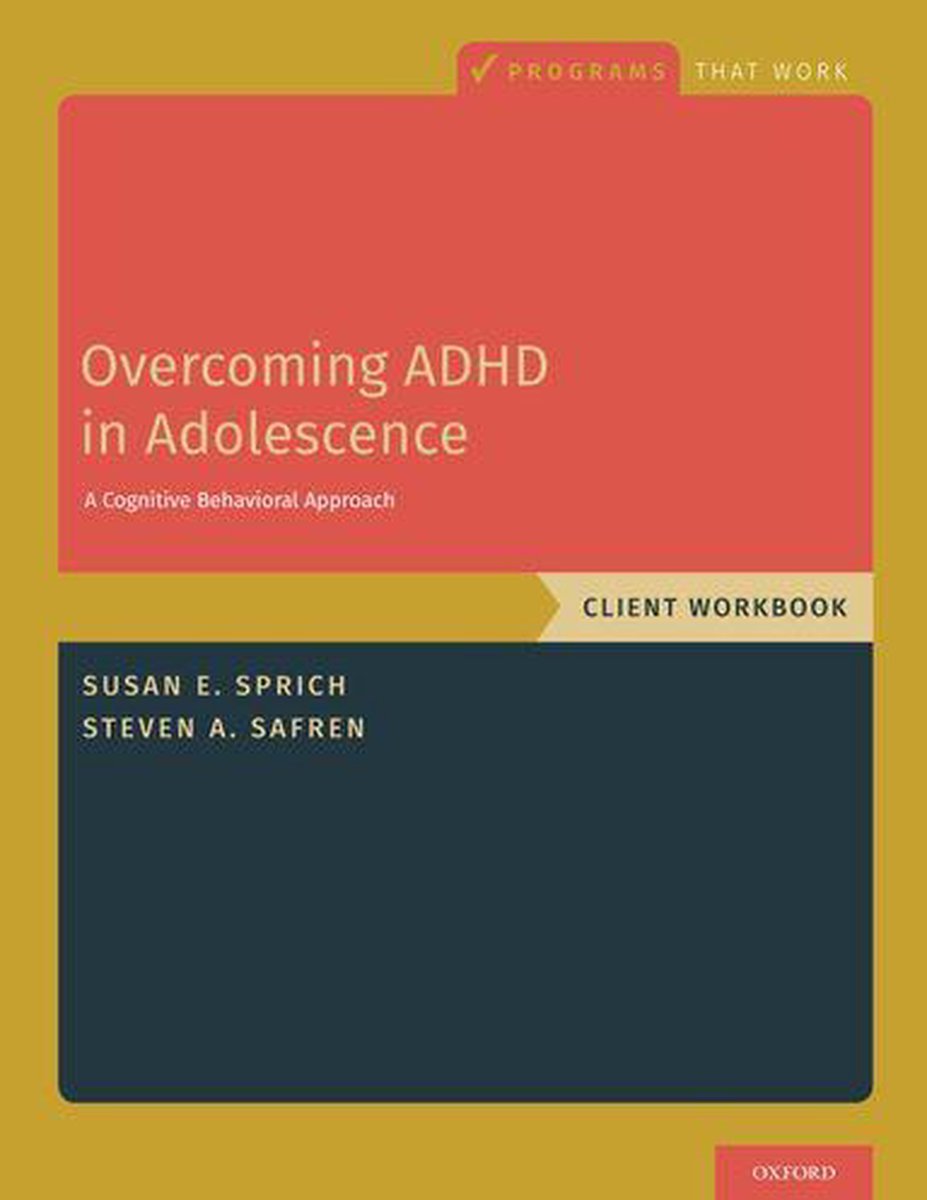 Omslag van Programs That Work - Overcoming ADHD in Adolescence