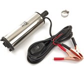 Mini pompe à siphon en acier inoxydable 60 Watt, pompes à liquide 12/24 volts