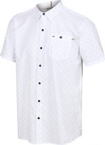 Regatta - Men's Dalziel Short Sleeved Shirt - Outdoorshirt - Mannen - Maat S - Wit