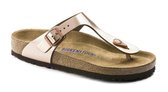Birkenstock Gizeh Electric Metallic slippers roze - Maat 39