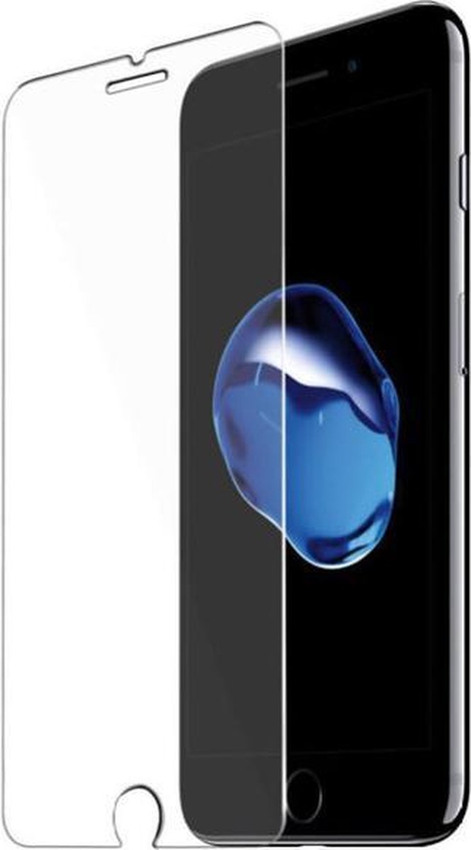 iPhone 7 Plus Hoesje Transparant Antischock / iPhone 8 Plus Transparant Antischock Hoesje + Screenprotector