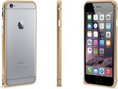 Avanca Bescherm bumper iPhone 6 Plus van aluminium Goud - Bescherming - Verstevigde randen