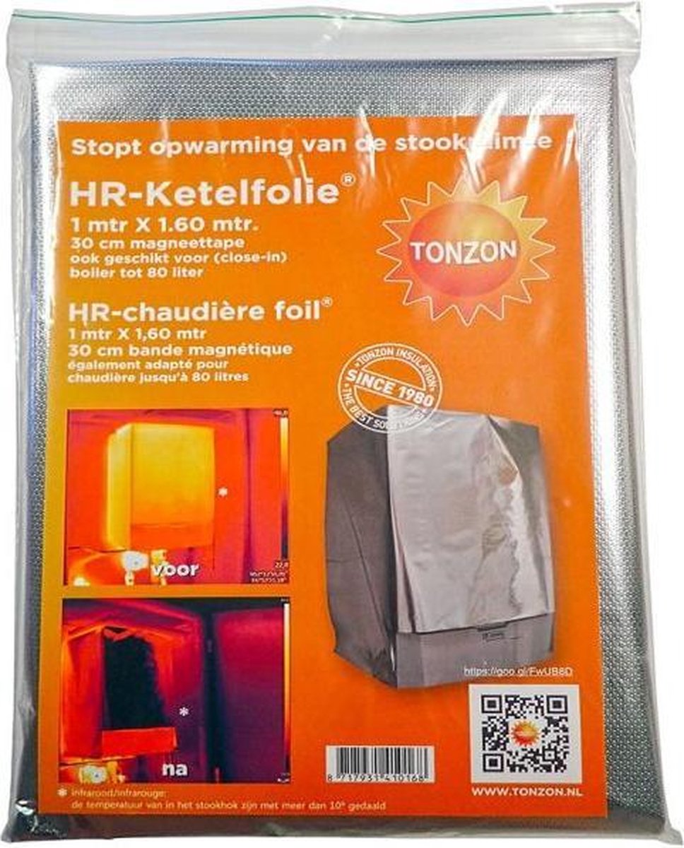 Tonzon HR Boilerfolie 1,25 x 3 m