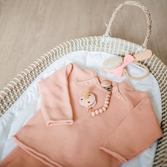 Bibs Fopspeen Round 0-6mnd Blush van BIBS — afbeelding 4