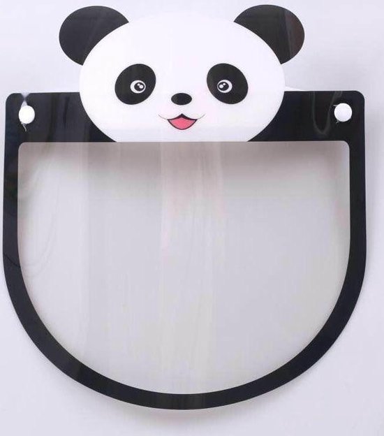 Gezichtsmasker - Verstelbaar - Panda print - Herbruikbaar - 1 stuks