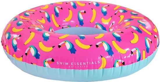 Opblaasbare Zwemband - Toekan - Roze Grote zwemband - cm | bol.com