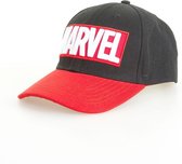 Marvel - Logo Black and Red Baseball Cap