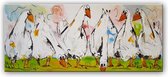 Schilderij - In de wei