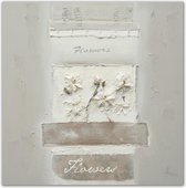 Schilderij - Flowers for you II