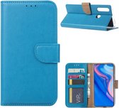 Huawei P Smart Z - Bookcase Turquoise - portemonee hoesje