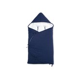 BEMINI  MINI NEST 0-4m geometrisch print Bleu marine Pady jersey