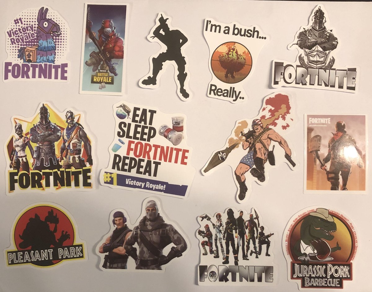 Fortnite stickers 46 stuks geen dubbelen zie foto's nu | bol.com