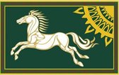 Lord of the Rings, LOTR, Rohan, Ruiters, Vlag, Flag, Paard