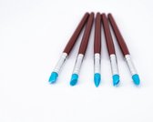 Modelleer pen siliconen (set van 5) voor Fondant | Rolfondant | bakken | marsepein | klei | modelleren