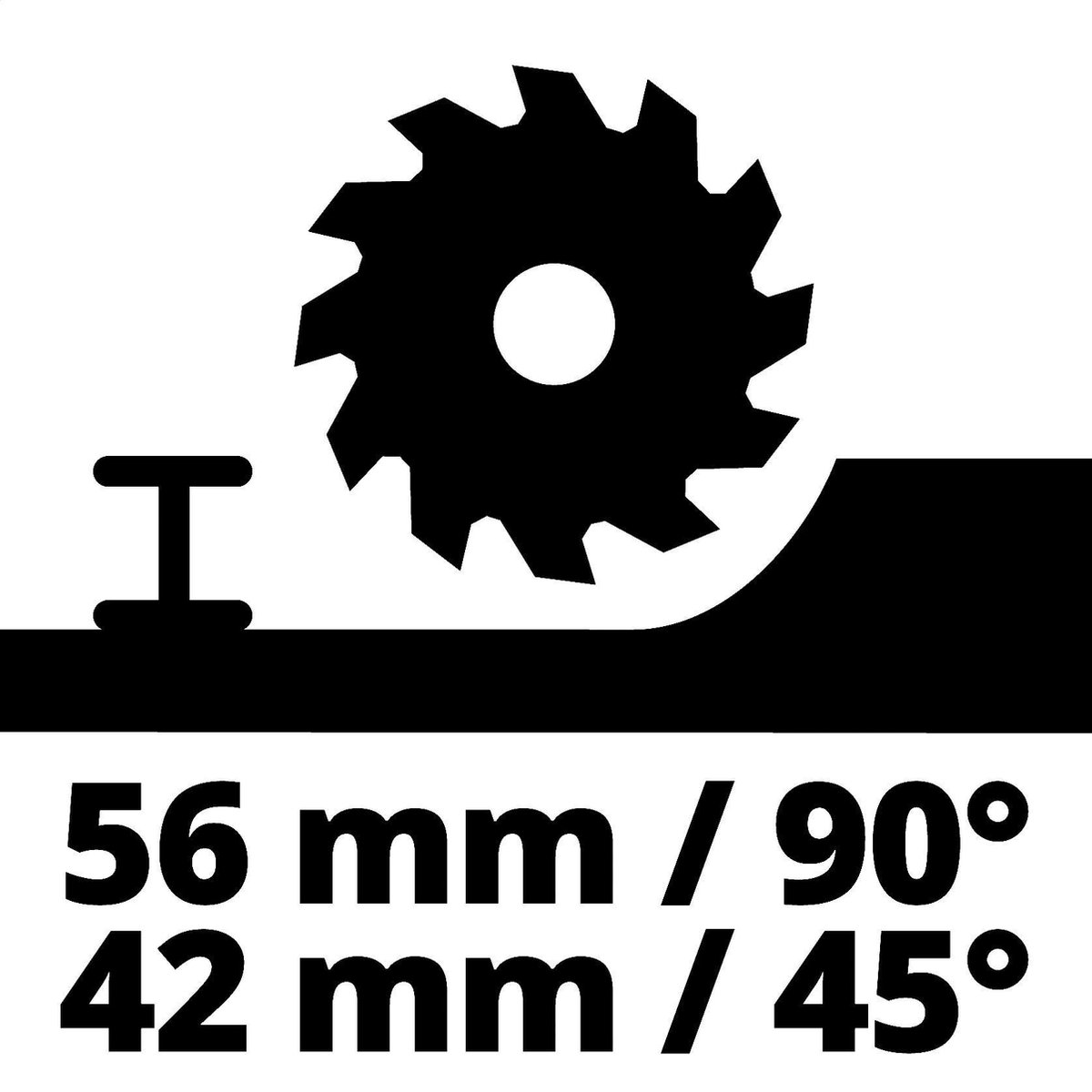 Einhell TE-PS 165 Elektrische Invalzaag - 1200W - 165mm thumbnail 6