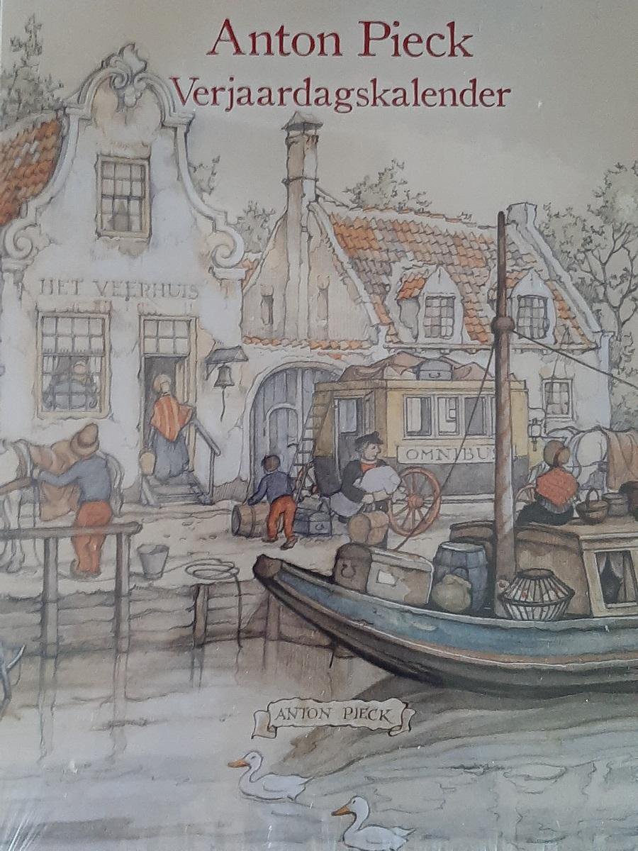Anton Pieck Verjaardagskalender Veerhuis - kalender