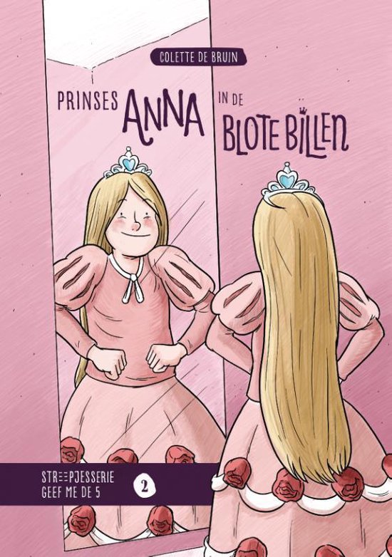 Streepjesserie Geef me de 5 2 -   Prinses Anna in de blote billen