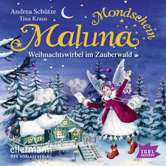 Maluna Mondschein. Weihnachtswirbel im Zauberwald - cover