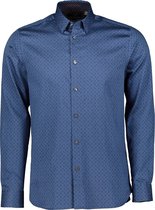 Ted Baker Overhemd - Slim Fit - Blauw - XXL